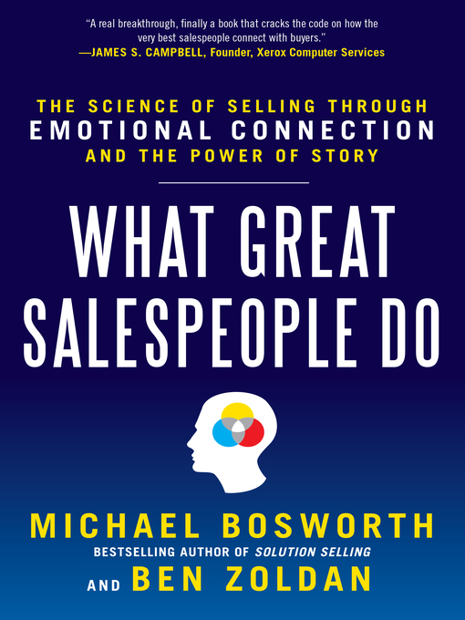 Cover image for What Great Salespeople Do